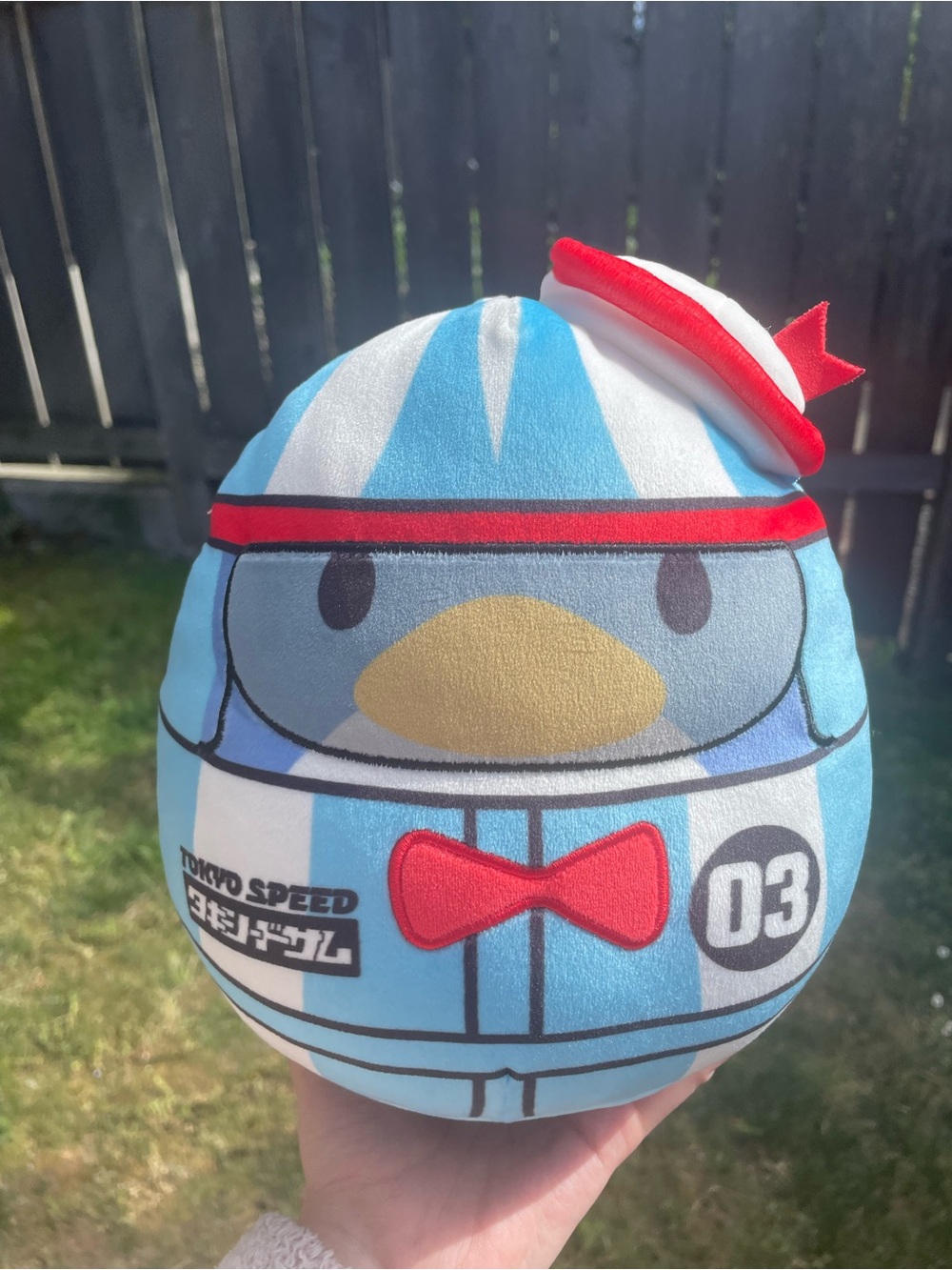 Tokyo Speed Sanrio Tuxedosam 8” Squishmallow